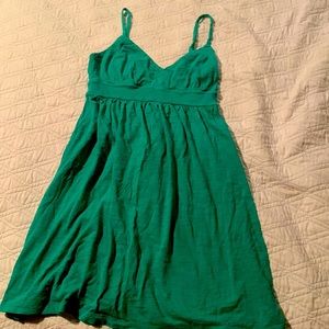 Green/teal cotton sundress
